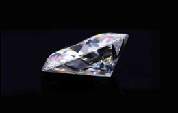 Piedras preciosas sueltas reales piedras moissanite g de color redondo de diamante de diamante de laboratorio de corte de diamante Gro de cultivo para el anillo de joyería Bulk4726269
