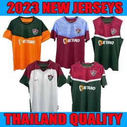 2022 2023 Fluminense Soccer Jerseys formation PH GANSO NINO 22/23 Camisa Football Shirt Outubro Rosa LUCCA EGIDIO NONATO 120e anniversaire
