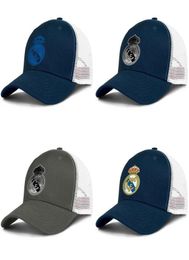 Real Madrid CF Blancos Los Merengues Vikingos heren en dames verstelbare trucker meshcap voorzien mode honkbal gepersonaliseerd 7721313