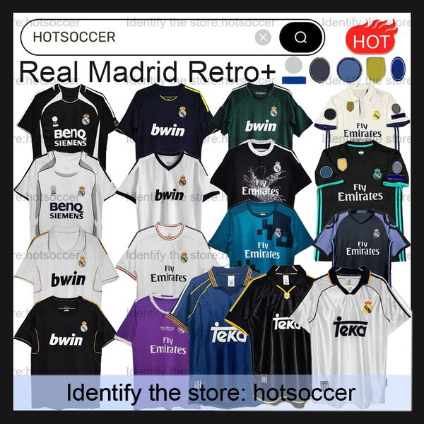 Finales des maillots de football rétro du Real Madrid