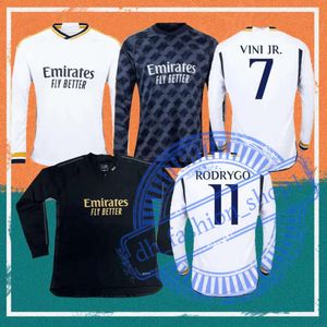 Real Madrid Ecosse 23/24 Maillot de football BELLINGHAM à manches longues du Real Madrid 2023 MODRIC ALABA VINI JR Chemise RODRYGO VALVERDE TCHOUAMENI ARDA GULER KROOS Foot 37