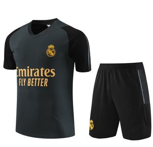 Le Real Madrids Soccer Tracksuit Tracksuit Set Set à manches courtes Shorts Men Kid Football Chandal Futbol Survivant 2024 MADRIDES TRACHEM