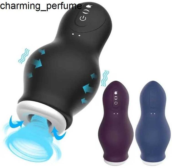 Real mâle mâle sucer la masturbation tasse profonde vibration des vibrations de pénis automatique Masturmateurs Toy sexe adulte pour l'homme