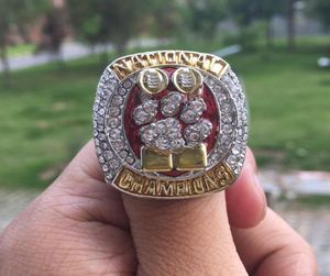 Photo real 2018 2019 Clemson Tigers Final National Championship Ring Fan Men Gift Wholesale Shipping4396953