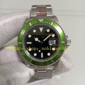 Real Photo 40mm Vintage Watches Mens 16610 Classic 50th Anniversary Green Alloy Chozel Black Dial