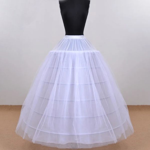 Vraie photo dans la robe de bal de bal robe jumeau jupon tulle jumeau 4 cerceaux accessoires de mariage jumeau de marine pour la robe de mariée