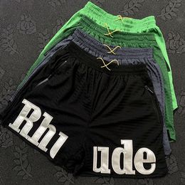 Echte foto's shorts shorts hoedelmensen mannen vrouwen hoge kwaliteit oversize joggere trekkoord shorts
