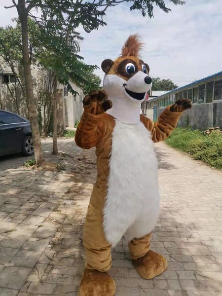 Disfraz de Mascota de Mangosta TIMON con imagen Real, vestido elegante para fiesta de Carnaval de Halloween, compatible con personalización