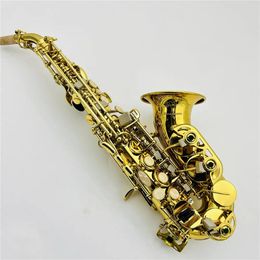 Real Pictures W010 Sopraan Saxofoon B Platte Messing Professionele Houtblazers Met Case Accessoires Gratis Verzending
