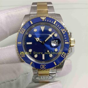 Real Po Cal 3135 Clean Factory Watch Heren 40mm 116613 116613lb 18K GOUD 904L Steel Men's Ceramic Bezel Sapphire Glass Auto2832