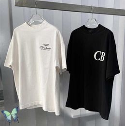 Real Po CB Cole Buxton T-shirt 11 T-shirt 2021 Casual Men Dames Tops met tag-label Loose Design222S