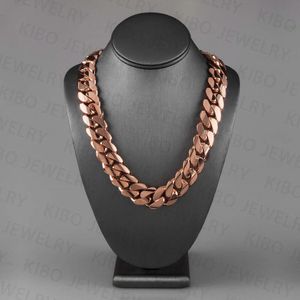 Echte pure 14K vaste gouden Cubaanse linkketen voor heuphop ketting Miami ketens