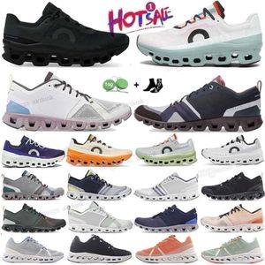 Real Running Outdoor Shoes Monster X Chaussures pour hommes Femmes 3 Squarit Sweakers Shoe Triple Black Blanc White Cloudsurfer Trainers Spo