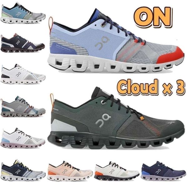 Chaussures de course réelles de qualité supérieure Chaussures de créateurs x 3 Shift Blanc Noir Niagara Plomb Curcuma Encre Cerise Heather Glacier Alliage Rouge Héron Nuages Ivoire Cadre Hommes