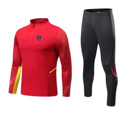 Real Salt Lake Heren en kinderen vrijetijdssportpakken outdoor trainingskleding met lange mouwen semi-rits sport casual jas maat 4XS-2XL