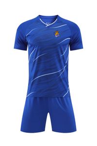 Real Sociedad – survêtements pour hommes et enfants, costume de sport de loisirs d'été à manches courtes, t-shirt de jogging pour sports de plein air