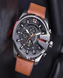 Real Top Japan Movement DZ Watch Mens Fashion Wristwatch DZ4329 DZ4318 DZ4323 DZ4328 DZ4329 DZ4338 DZ4343 DZ4344 DZ4427 DZ4465 DZ47215785