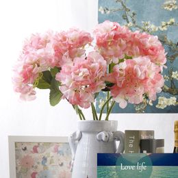 Echte touch siliconen bal hydrangea hortensia kunstbloemen vocht touch voor bruiloft huis partij decoratief