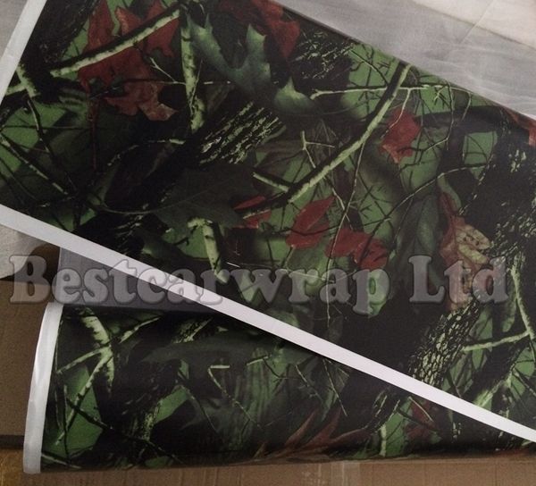 Real Tree Camo Vinyl Enveloppe pour la voiture enveloppe de voiture moussu chêne feuille de camouflage camion camouflage Imprime