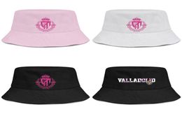 Real Valladolid SAD Pucela Albivioletas Cocotier hommes seau de pêche chapeau de soleil design équipe sportive unique original suncap Breast b1168533