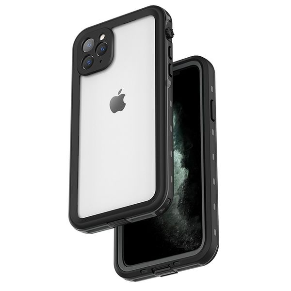 Custodie impermeabili reali per iPhone 11 Pro X XR XS Max Custodia protettiva completa Custodia impermeabile per telefono per iPhone 11 Pro Max