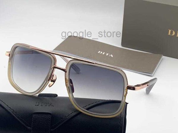 Realfine 5a Eyewear Dita Mach-one DRX-2030 Lunettes de soleil de luxe, femme avec une boîte en tissu