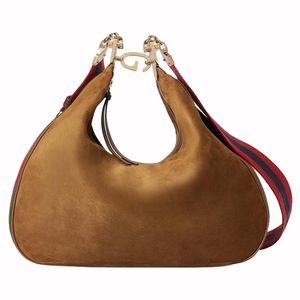 Realfine Bags 5A 702823 35cm Attache Large Shoulder Crossbody Sacs à main Sac à main pour femme avec sac à poussière