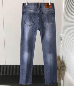 Realfine Jeans 5A Regular Slim Fit Denim Jean-broek met rechte pijpen voor heren Maat 29-42 2022.9.19