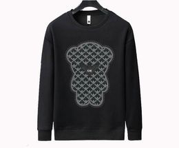 Sweatshirts RealFine 5A EA Cotton Jersey Sweatshirt Hoodies à capuche pour hommes Taille M-3XL 2022.9.19