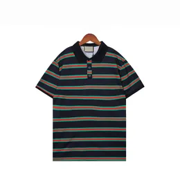 Realfine Tops Chemises 5A G Revers Polo Neck Cotton Luxury Fashion Designer T-Shirt Design Tees Polos Pour Hommes Taille S-3XL 23.5.10