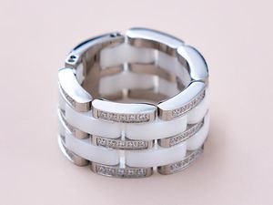 Realfine888 3A Ringen Diamanten Trouwring Iconische Luxe Designer Sieraden Voor Vrouw Met Doos Maat 6-10
