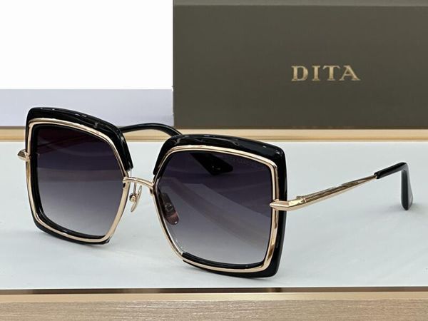 Realfine888 5A Eyewear Dita Narcissus DTS503 Gafas de sol de diseño para hombre y mujer con estuche de tela para gafas