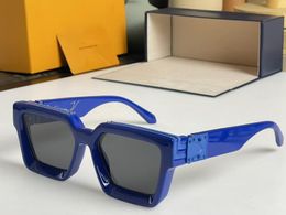 Realfine888 5A Eyewear L Z1165E 1.1 Millionaires Luxury Designer Gafas de sol para hombre Mujer con gafas Caja de tela Color 01-17