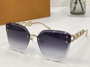 Realfine888 5A Eyewear L Z1626 Jewel Cat Eye Frame Gafas de sol de diseñador de lujo para hombre Mujer con gafas Caja de tela Z1651