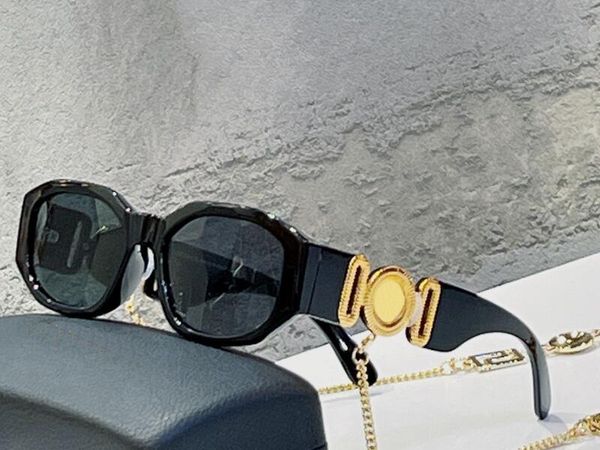 Realfine888 5A Eyewear VS VE4361 Meidussa Biggie Gafas de sol de diseñador de lujo para hombre Mujer con gafas Caja de tela VE4376