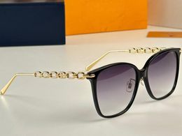 Realfine888 5A Brillen Z1911U Mijn Keten Twee Klassieke Vierkante Luxe Designer Zonnebrillen Voor Man Vrouw Met Glazen Doek Case