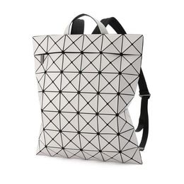 Realfine888 Tassen 5A BB41 Baobao Iseymiyake Flat Pack Tote Backpack Handtassen voor vrouwen met stofzak