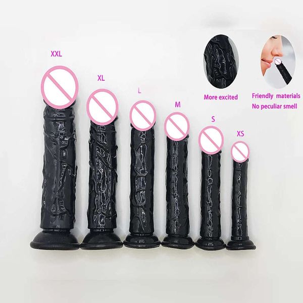 Dildo réaliste Toys sexy pour femme couples couples en silicone pénis masturbateur godes noires coq érotique g spot clitoris jouet anal