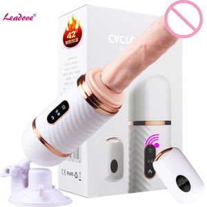 Gode vibrateur réaliste pour femmes, Machine d'amour, chauffant, télescopique, artificiel, jouets sexy pour adultes, masseur, masturbateur féminin doux