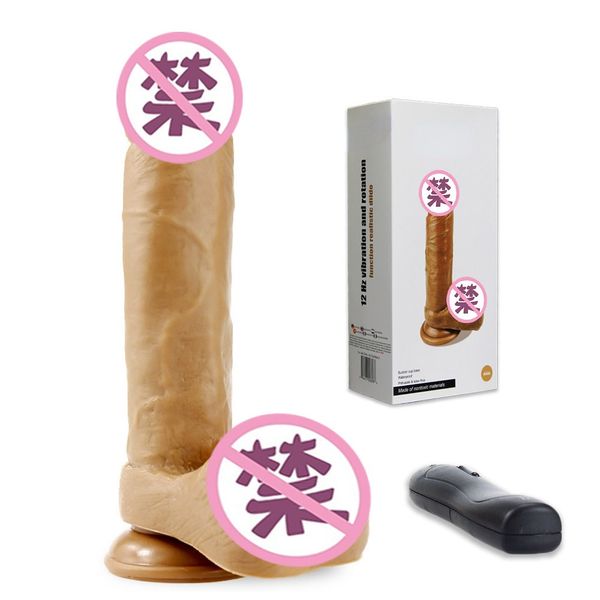 Gode manuel électrique réaliste jouets sexy pour femmes 10 vitesses poussée balançoire Silicone ventouse vibrant produit adulte