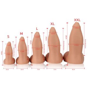 Réaliste énorme gode anal anal masturbator masturbator liquide en silicone Expanseur Butt plug pour femmes perles dilator sexe toys shop1575343