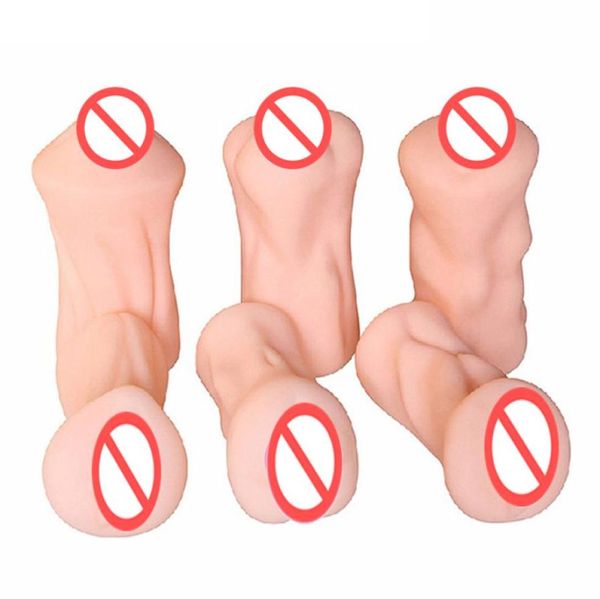 Vagina de silicio realista Tienda de sexo Artificial Vagina Real Pussy Pocket Doll Masturbator Copa de sexo Sexo Sex Toys for Men3360353