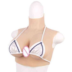 Silicone réaliste crossdressing énorme faux seins formes seins pour travestis drag queen transexuelle crossdress prothèse H220511