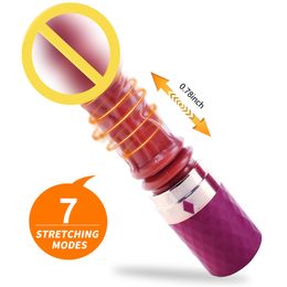 Realistische Thrusting Dildo Vibrator Met Ring Up Down Snelheden 7 Sterke Trillingen Machine Voor Vrouwen G Spot Adult sexy Toys