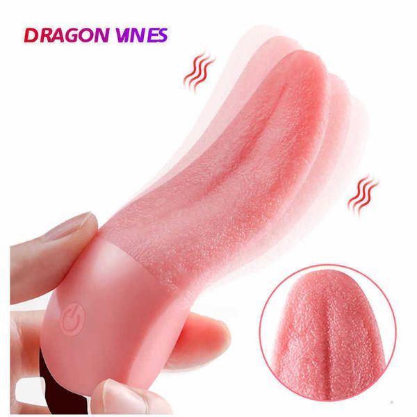 Vibrateur réaliste de léchage de langue pour femmes, Stimulation du Clitoris, pipe, Machine d'orgasme féminin, Clitoris pour femme adulte