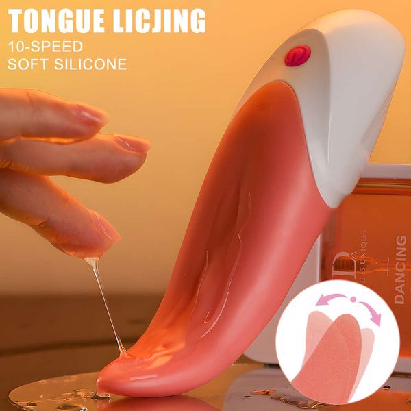 Masturateur de langue réaliste masturbateur masturbateur vaginal pour les femmes Pussy Blowjob Breast Clitoral Licking Sexyy Shop Sexy Toys