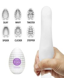 Realistische vagina mannen masturbatie ei siliconen zacht strak kut 6 modellen erotische volwassen speelgoed stimulator Massager Pleasure Apparaat7460881