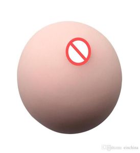 Réaliste femmes sein réaliste doux médical Silicone amour poupée seins poupée de sexe pour hommes Masturbation chair graisse Titties1366454