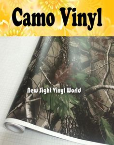 Realtree Camo vinylsticker bemoste eik Realtree camouflage vinyl wrap luchtbel voor vrachtwagen Jeep2737602