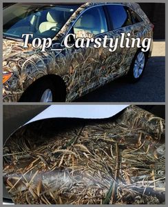 Realtree Camo Vinyle Wrap Feuille d'herbe camouflage Mossy Oak Film d'enveloppe de voiture Film pour véhicule style de peau couvrant autocollants 7705437